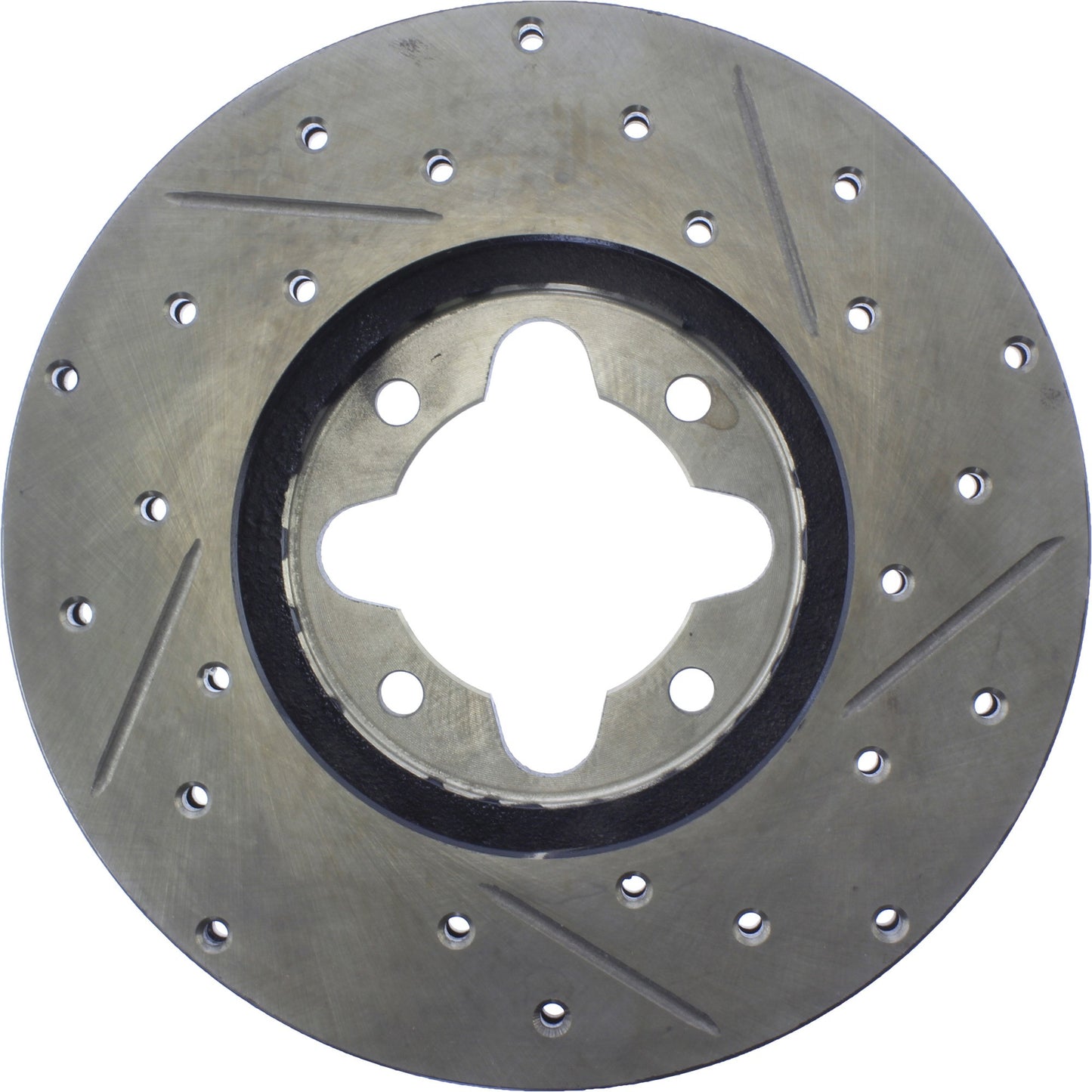 StopTech Slotted & Drilled Sport Brake Rotor 127.44017R