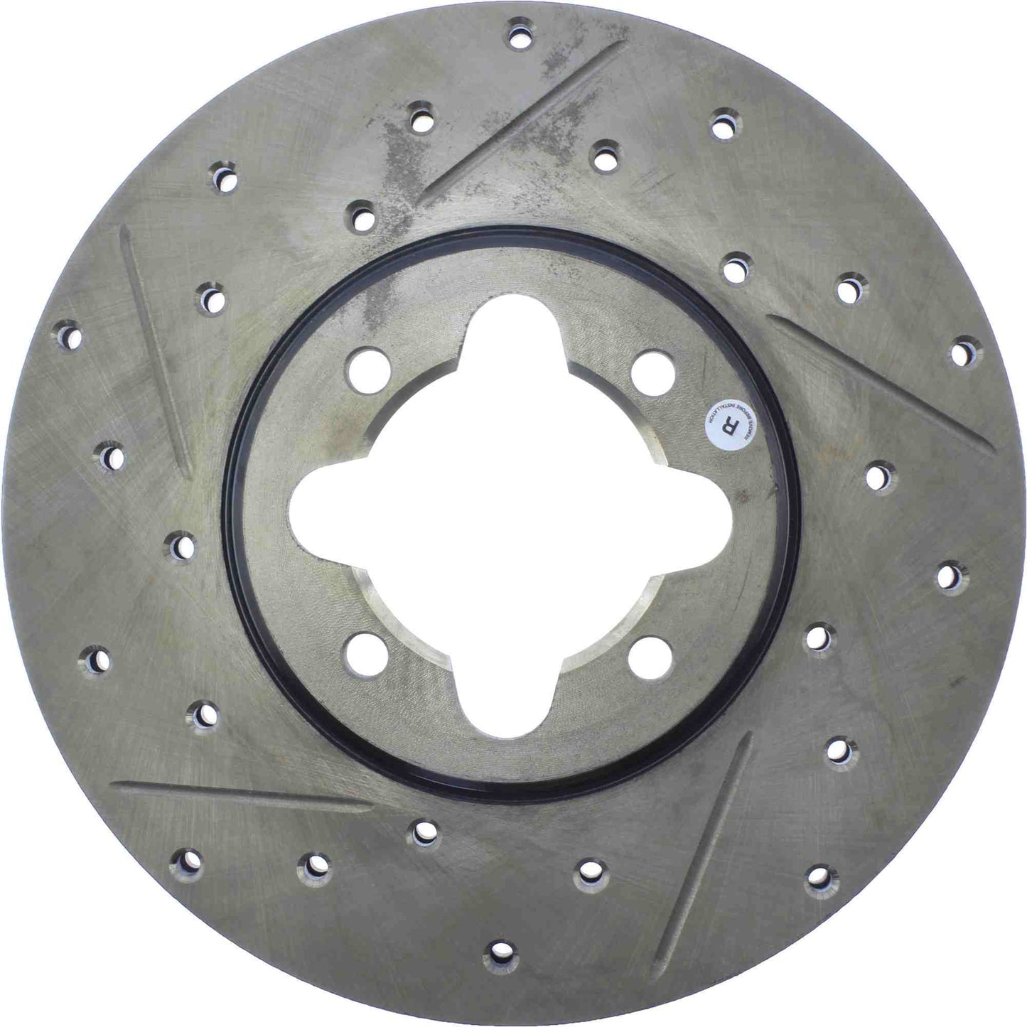 StopTech Slotted & Drilled Sport Brake Rotor 127.44017R