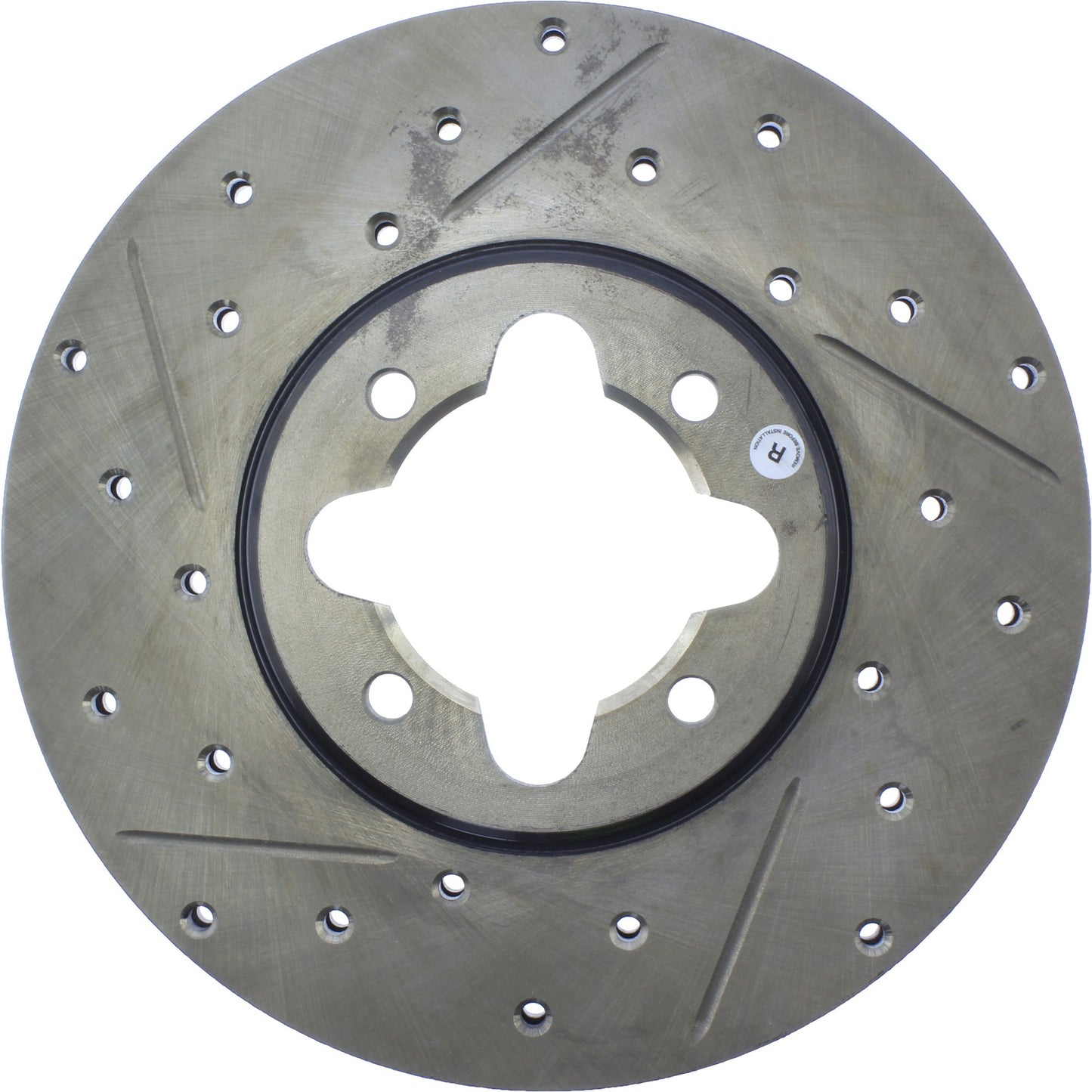 StopTech Slotted & Drilled Sport Brake Rotor 127.44017R