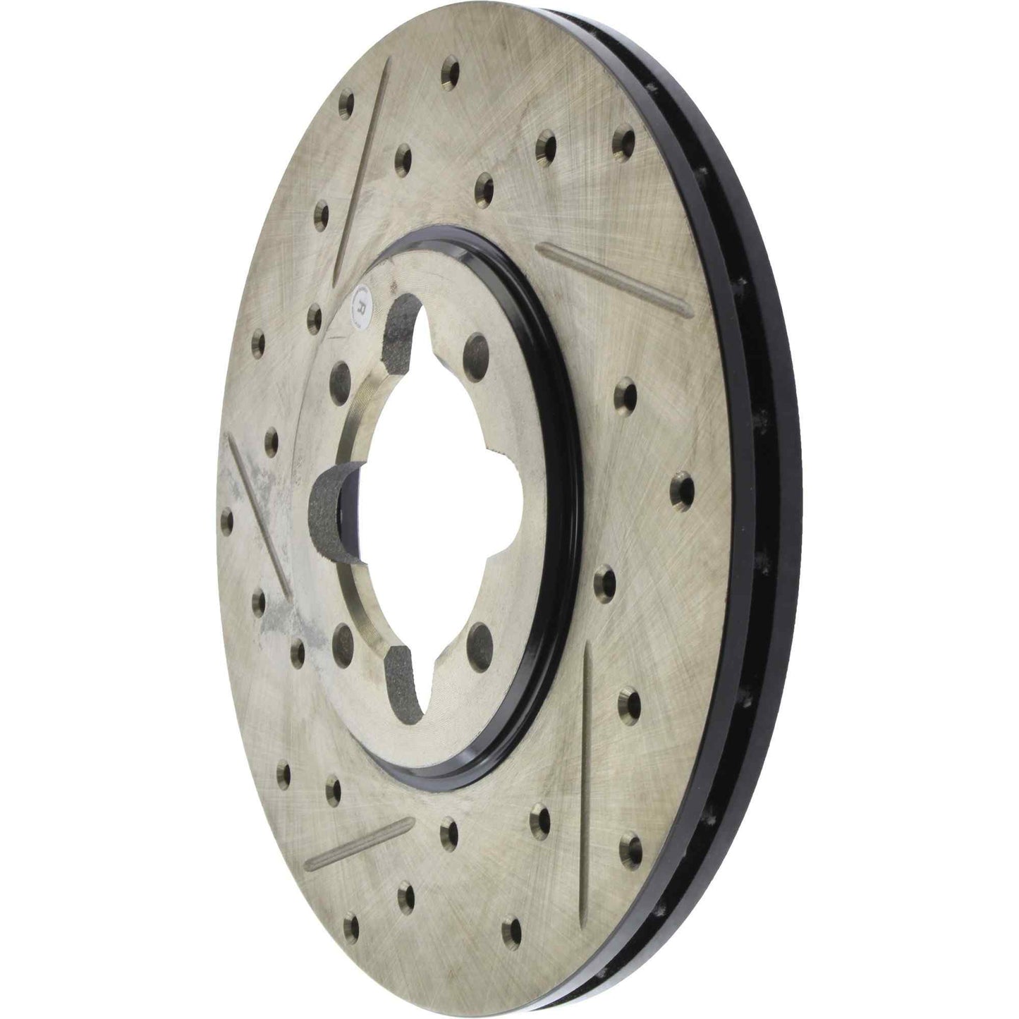 StopTech Slotted & Drilled Sport Brake Rotor 127.44017R