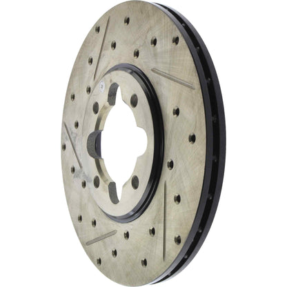 StopTech Slotted & Drilled Sport Brake Rotor 127.44017R