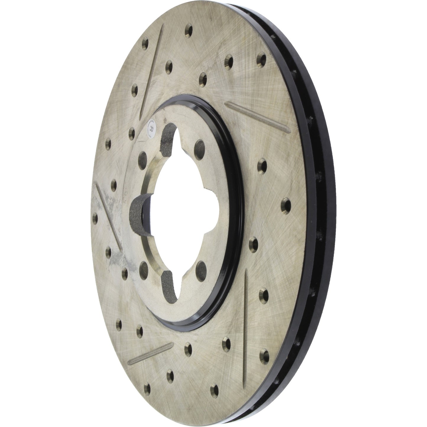 StopTech Slotted & Drilled Sport Brake Rotor 127.44017R
