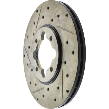 StopTech Slotted & Drilled Sport Brake Rotor 127.44017R