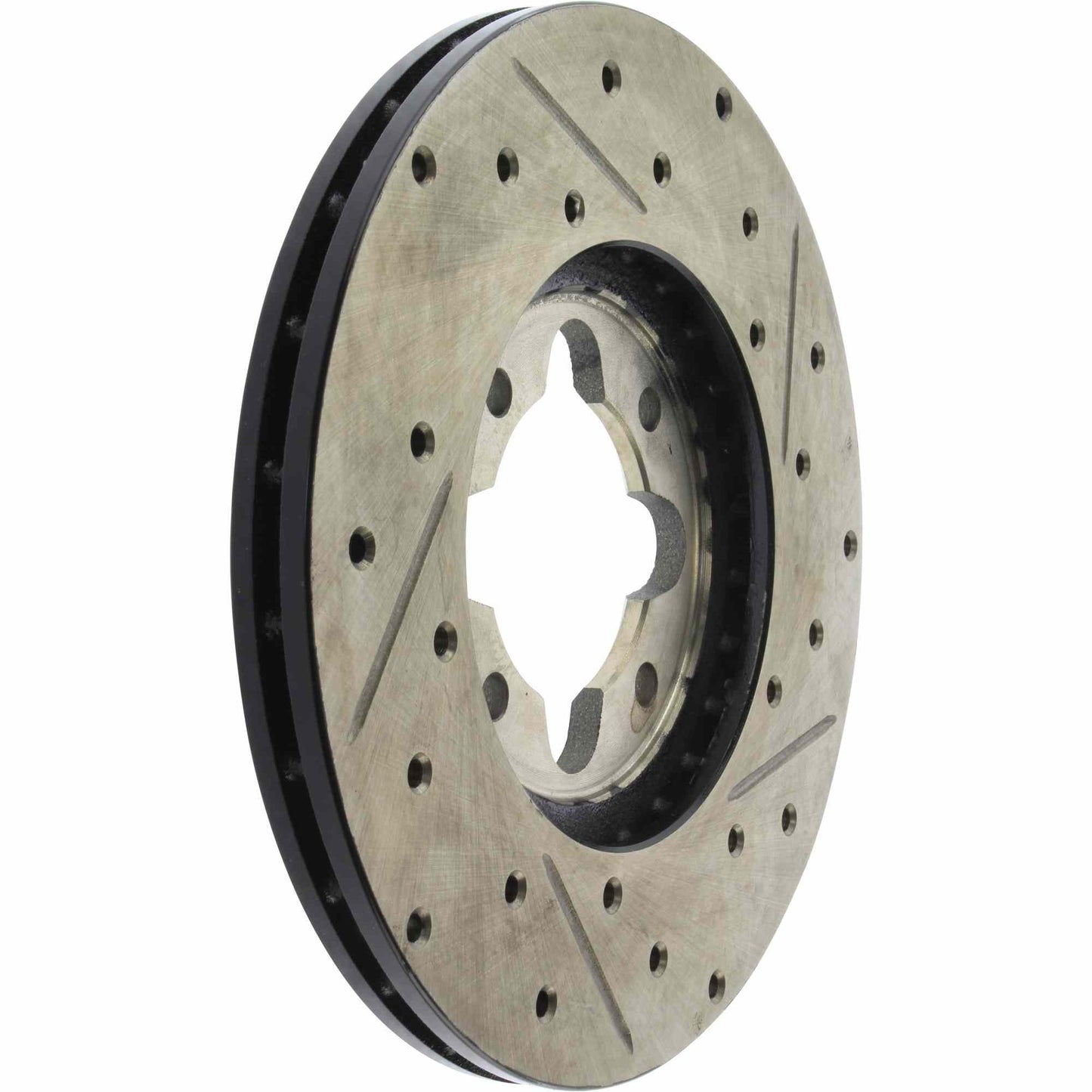 StopTech Slotted & Drilled Sport Brake Rotor 127.44017R