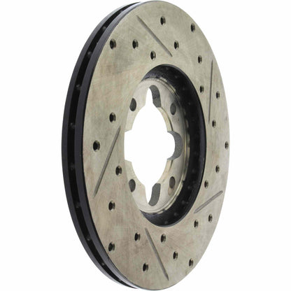 StopTech Slotted & Drilled Sport Brake Rotor 127.44017R