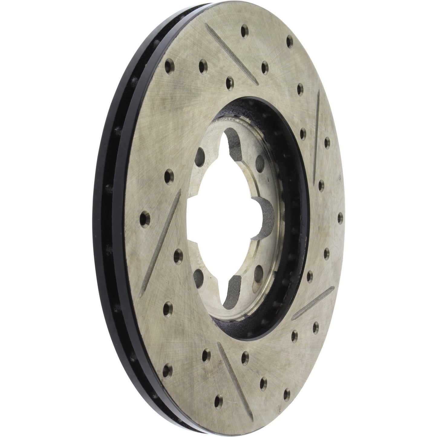 StopTech Slotted & Drilled Sport Brake Rotor 127.44017R
