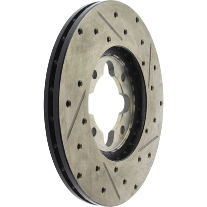 StopTech Slotted & Drilled Sport Brake Rotor 127.44017R