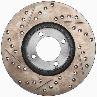 StopTech Slotted & Drilled Sport Brake Rotor 127.44027L
