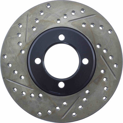 StopTech Slotted & Drilled Sport Brake Rotor 127.44027R