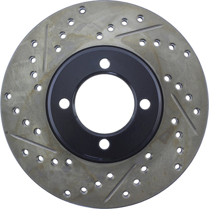 StopTech Slotted & Drilled Sport Brake Rotor 127.44027R