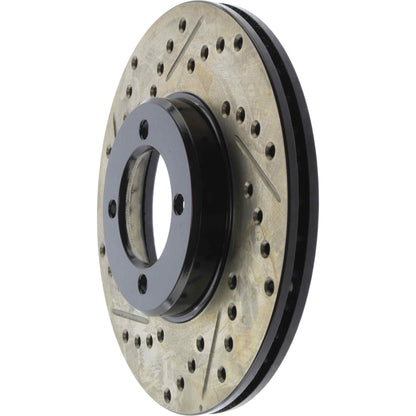 StopTech Slotted & Drilled Sport Brake Rotor 127.44027R
