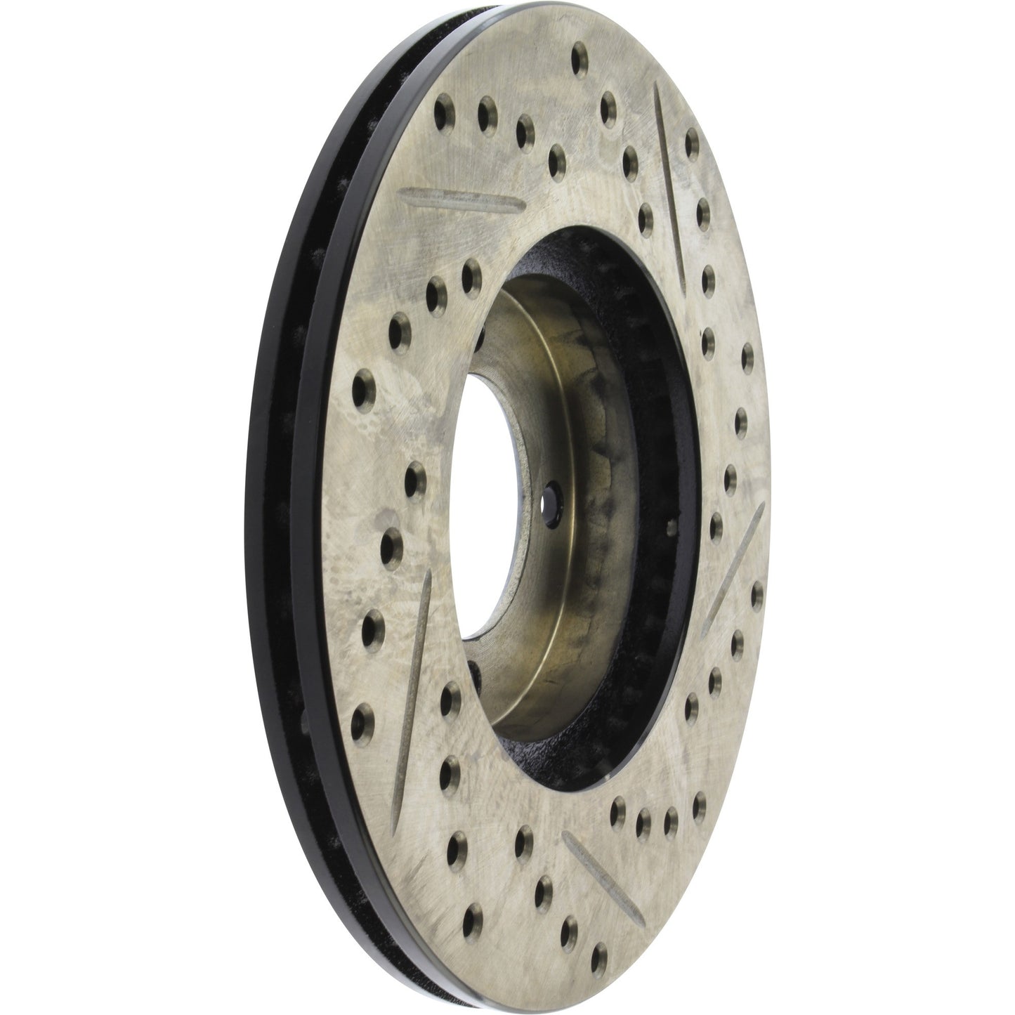 StopTech Slotted & Drilled Sport Brake Rotor 127.44027R
