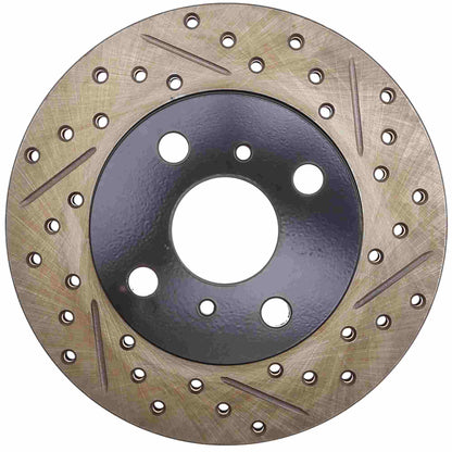 StopTech Slotted & Drilled Sport Brake Rotor 127.44028L