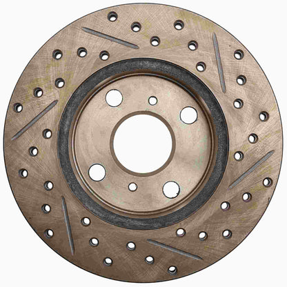 StopTech Slotted & Drilled Sport Brake Rotor 127.44028R