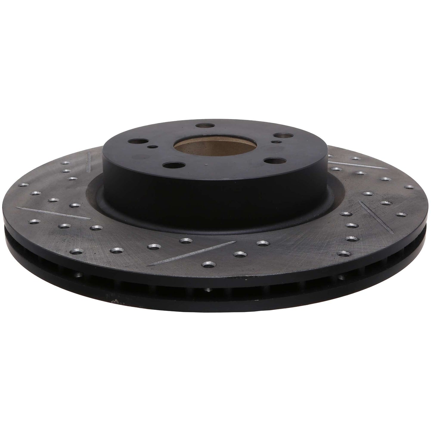 StopTech 1/86-92 Toyota Supra Right Front Slotted & Drilled Rotor 127.44040R