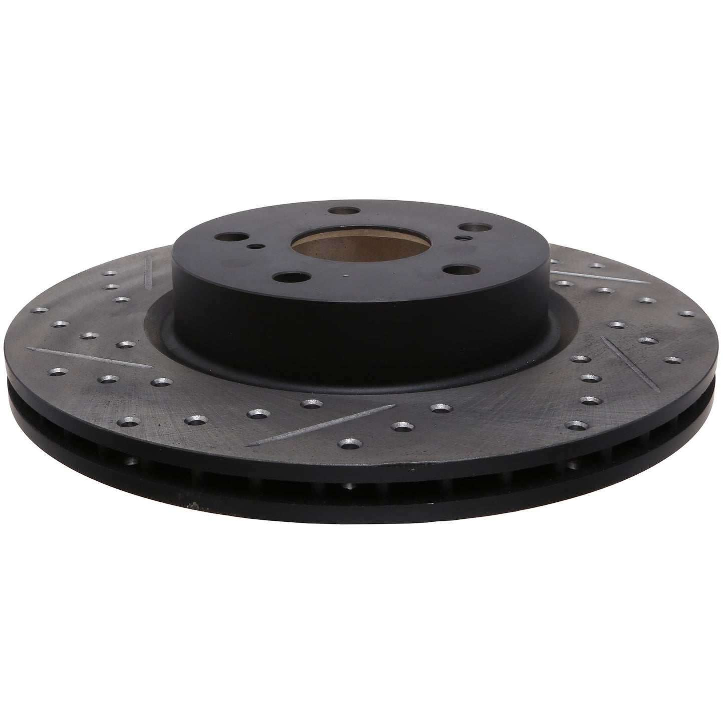 StopTech 1/86-92 Toyota Supra Right Front Slotted & Drilled Rotor 127.44040R