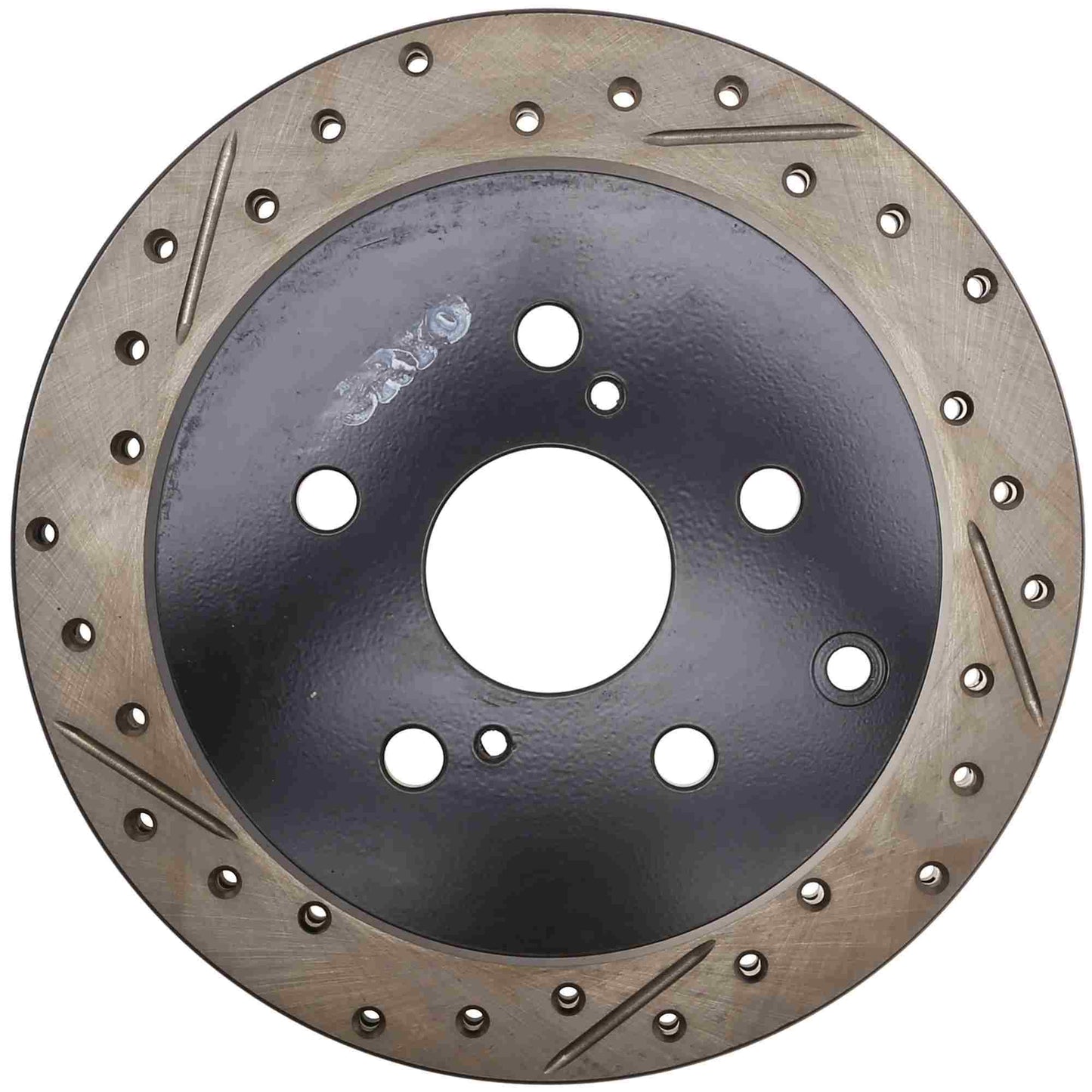 StopTech Sport Cryo Drilled/Slotted Brake Rotor; Rear Right