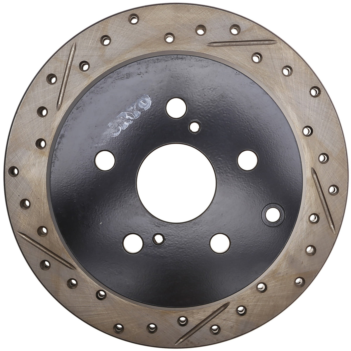 StopTech Sport Cryo Drilled/Slotted Brake Rotor; Rear Right