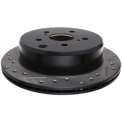 StopTech 1/86-92 Toyota Supra Right Rear Slotted & Drilled Rotor 127.44041R