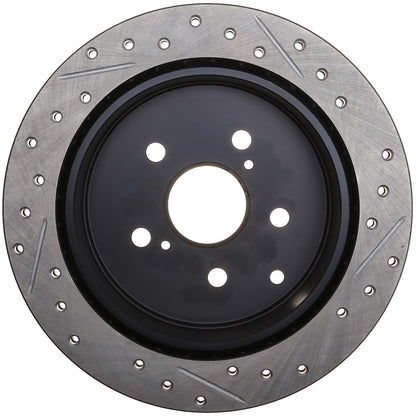 StopTech 1/86-92 Toyota Supra Right Rear Slotted & Drilled Rotor 127.44041R