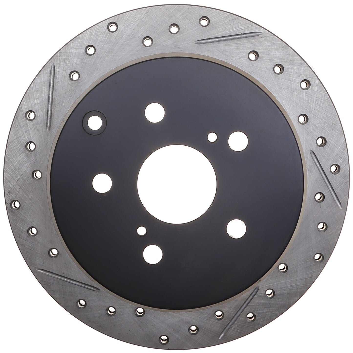 StopTech 1/86-92 Toyota Supra Right Rear Slotted & Drilled Rotor 127.44041R