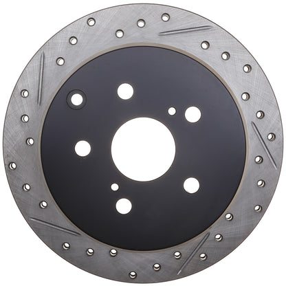 StopTech 1/86-92 Toyota Supra Right Rear Slotted & Drilled Rotor 127.44041R