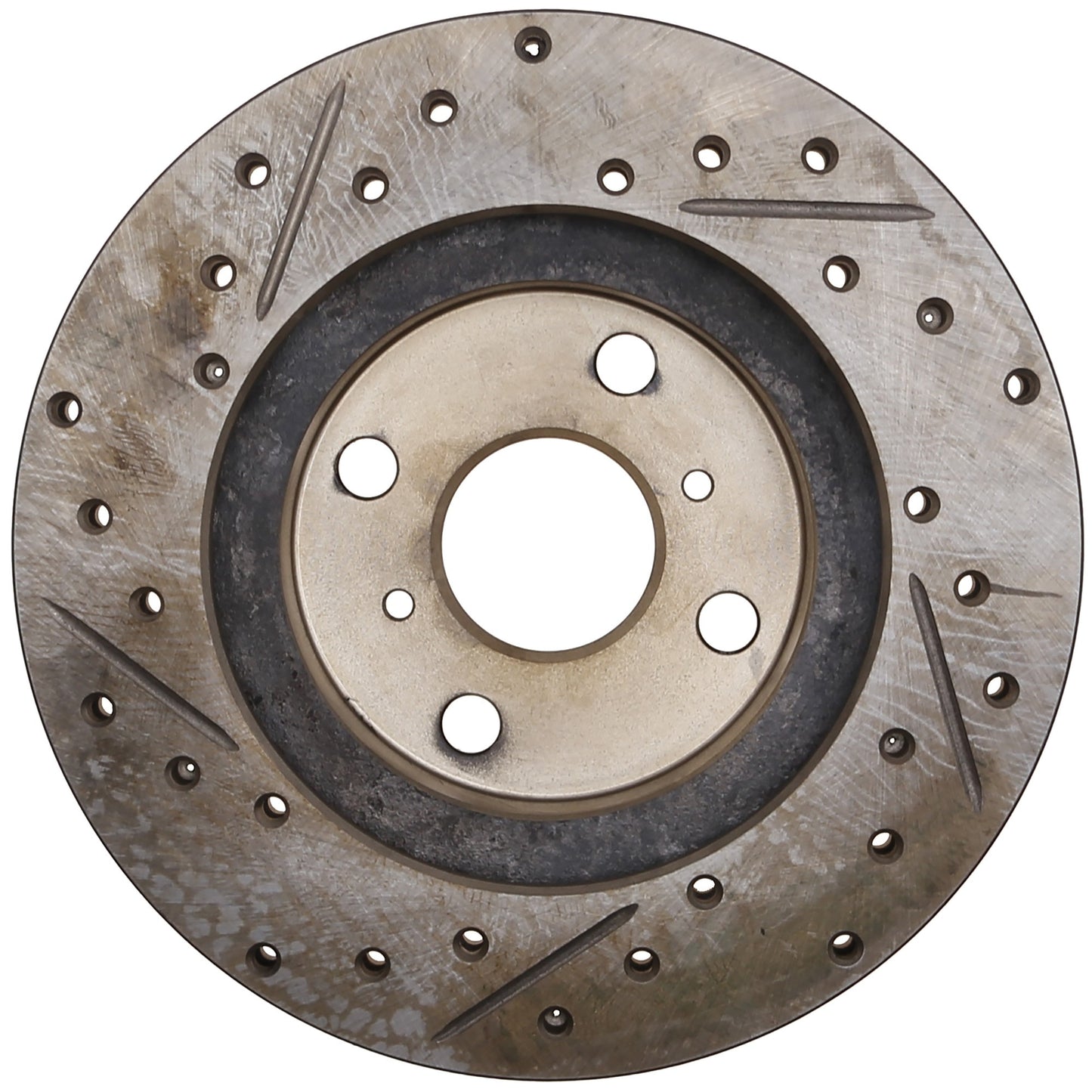 StopTech Slotted & Drilled Sport Brake Rotor 127.44047L