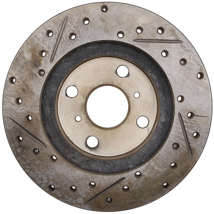 StopTech Slotted & Drilled Sport Brake Rotor 127.44047L