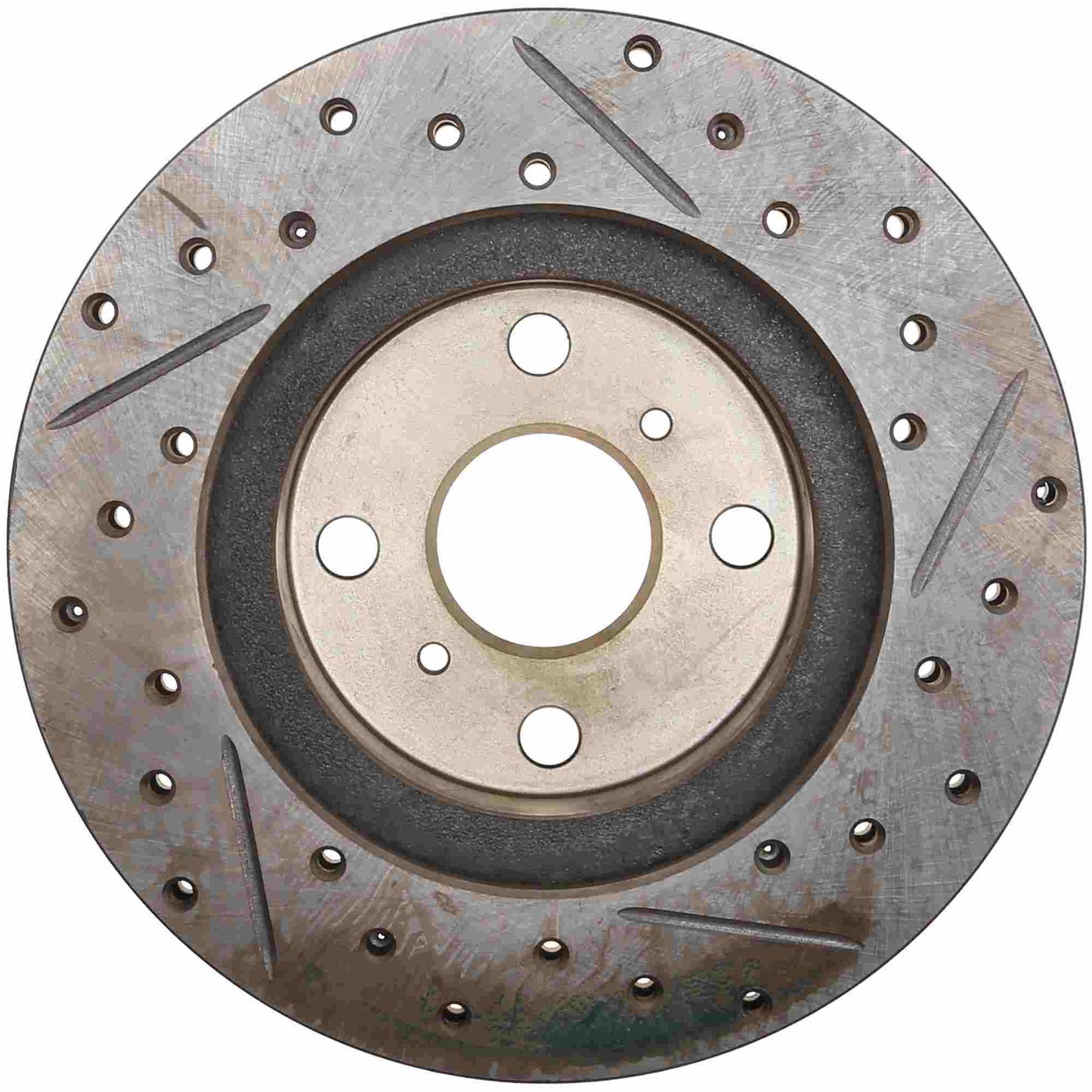 StopTech Slotted & Drilled Sport Brake Rotor 127.44047R