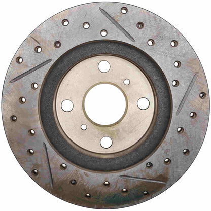 StopTech Slotted & Drilled Sport Brake Rotor 127.44047R