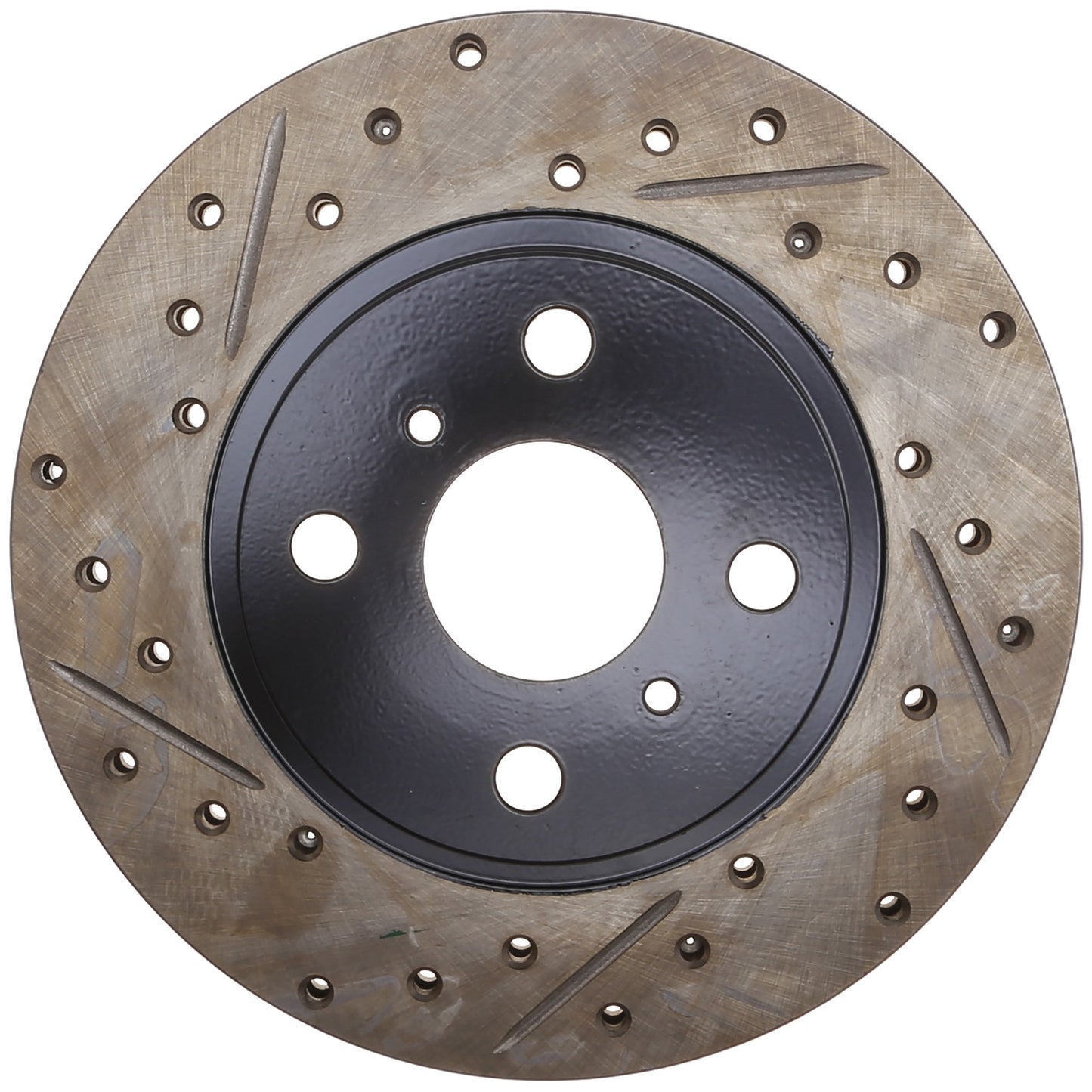 StopTech Slotted & Drilled Sport Brake Rotor 127.44047R
