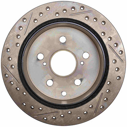 StopTech Slotted & Drilled Sport Brake Rotor 127.44057L