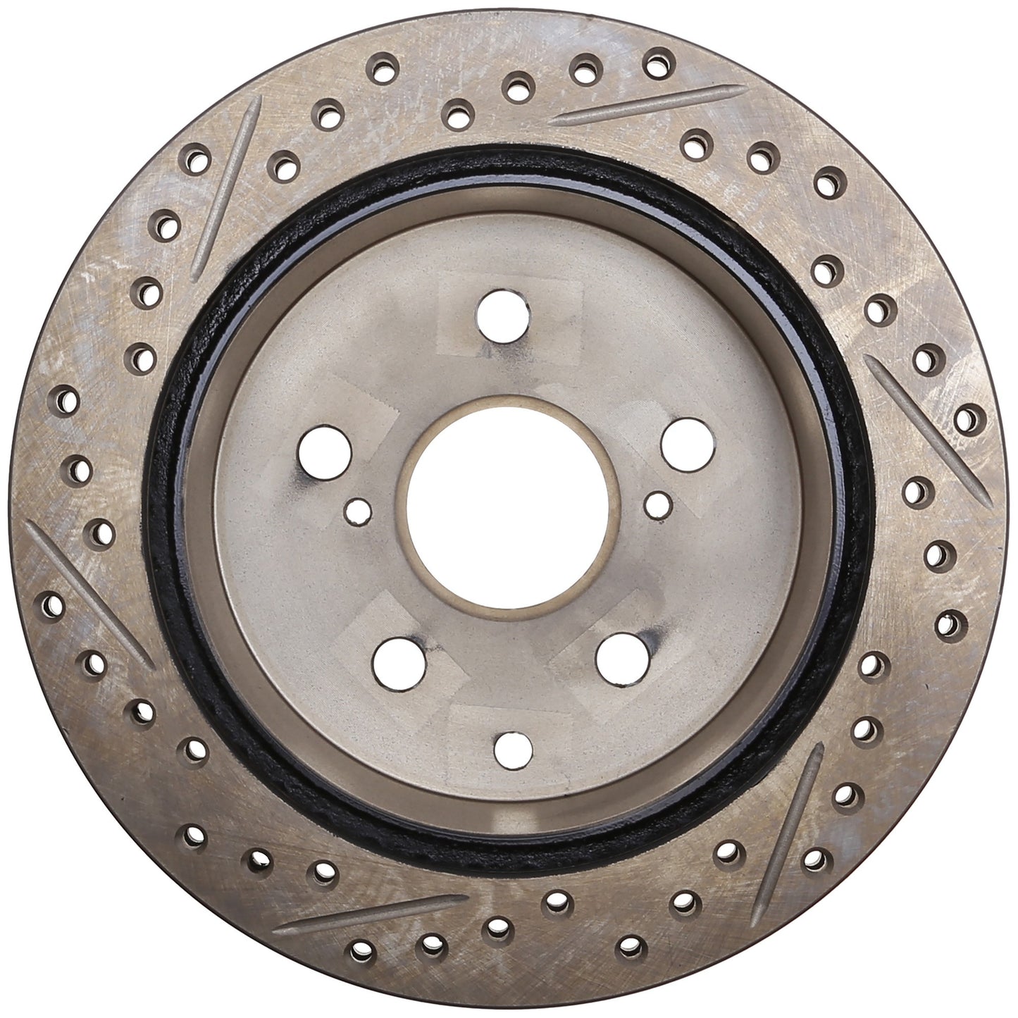 StopTech Slotted & Drilled Sport Brake Rotor 127.44057L