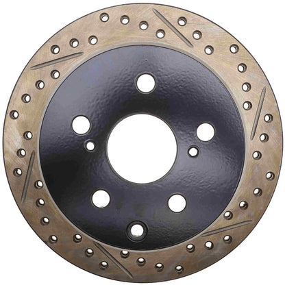 StopTech Slotted & Drilled Sport Brake Rotor 127.44057L