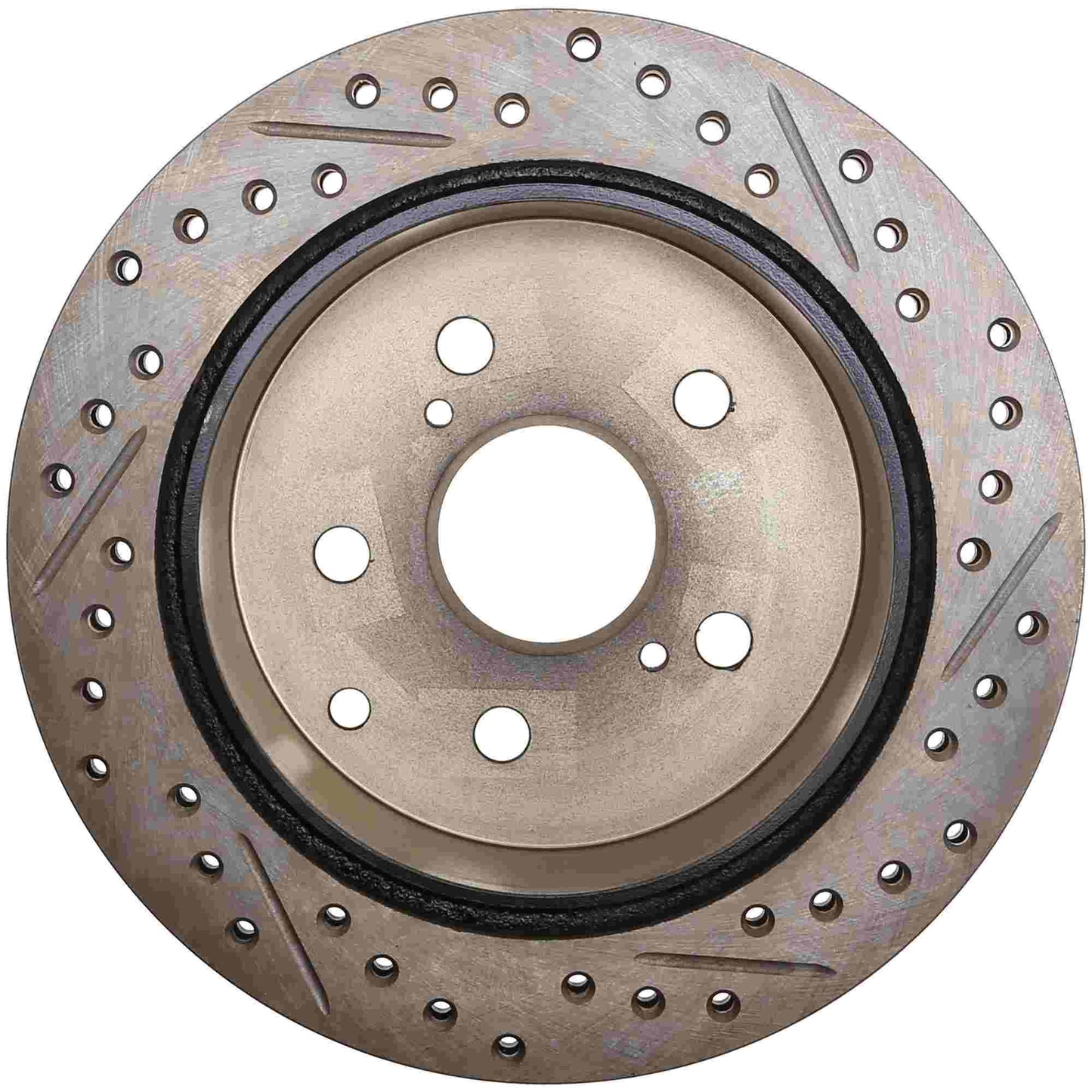 StopTech Slotted & Drilled Sport Brake Rotor 127.44057R