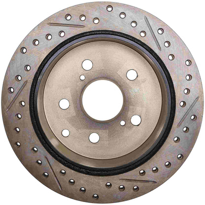 StopTech Slotted & Drilled Sport Brake Rotor 127.44057R