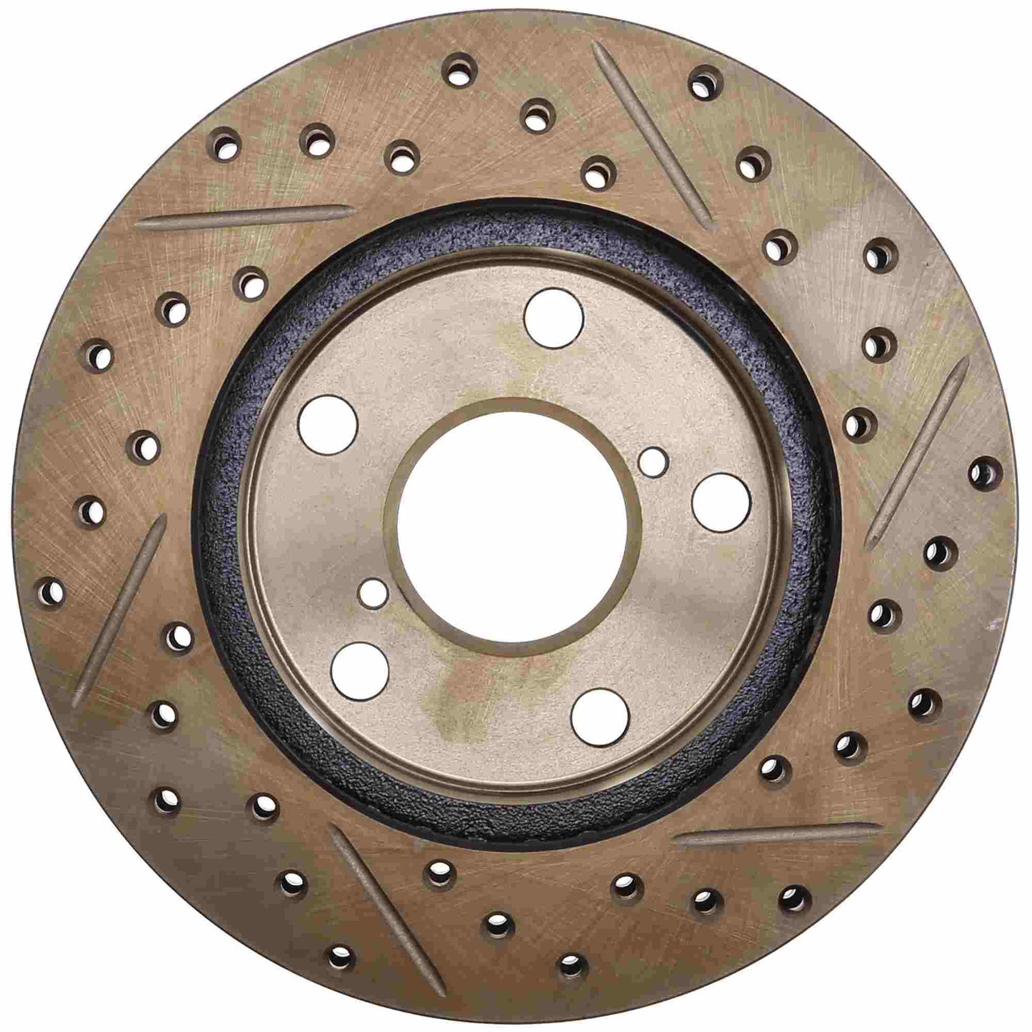 StopTech Slotted & Drilled Sport Brake Rotor 127.44069R