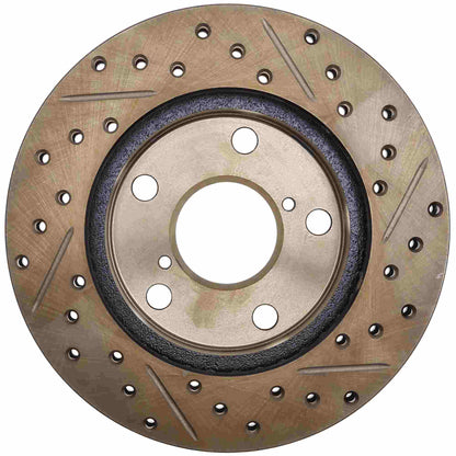 StopTech Slotted & Drilled Sport Brake Rotor 127.44069R