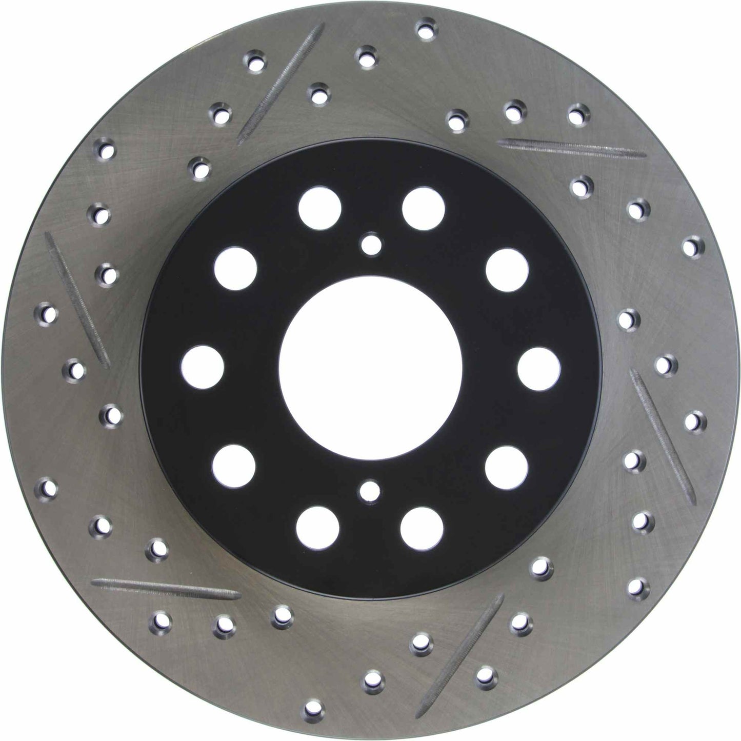StopTech Sport Drilled/Slotted Brake Rotor; Rear Right
