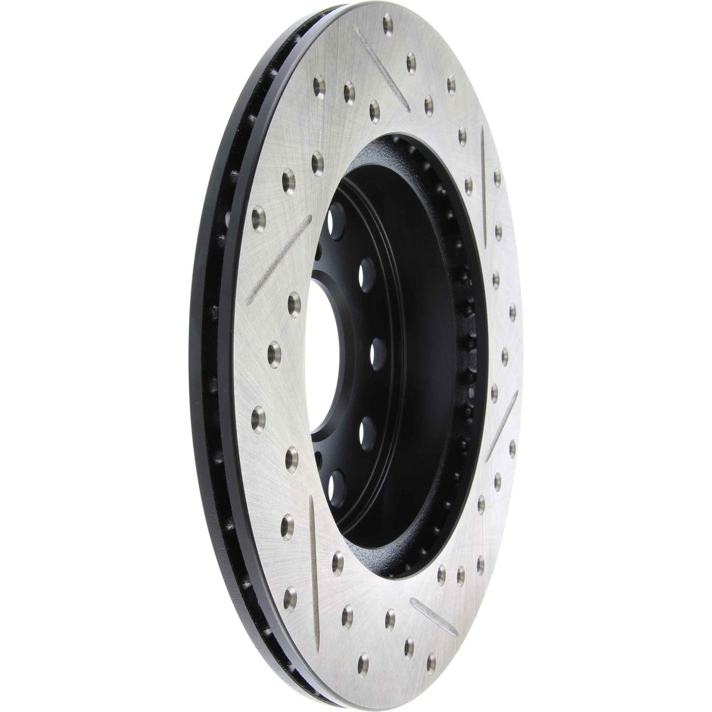 StopTech Sport Drilled/Slotted Brake Rotor; Rear Right