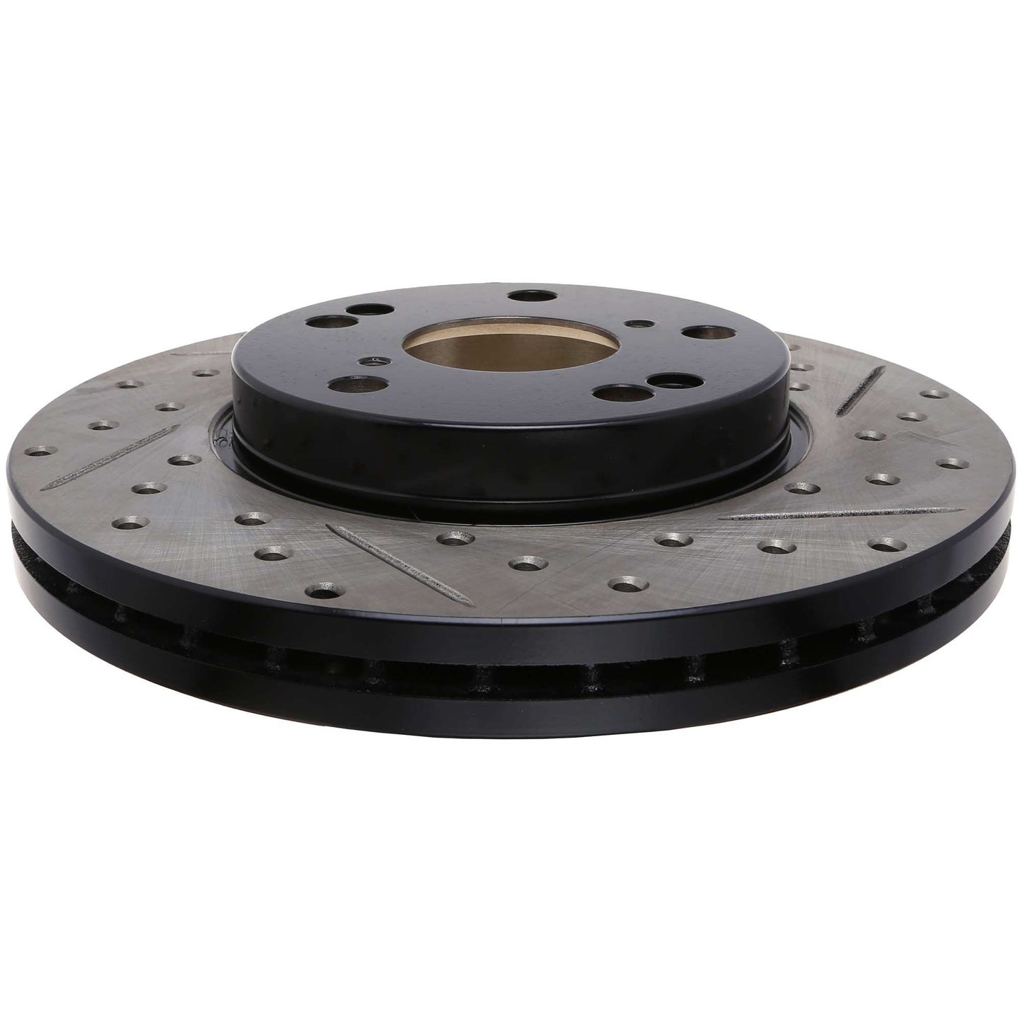 StopTech 91-92 Lexus LS 400/430/460/600h L Left Front Slotted & Drilled Rotor 127.44076L