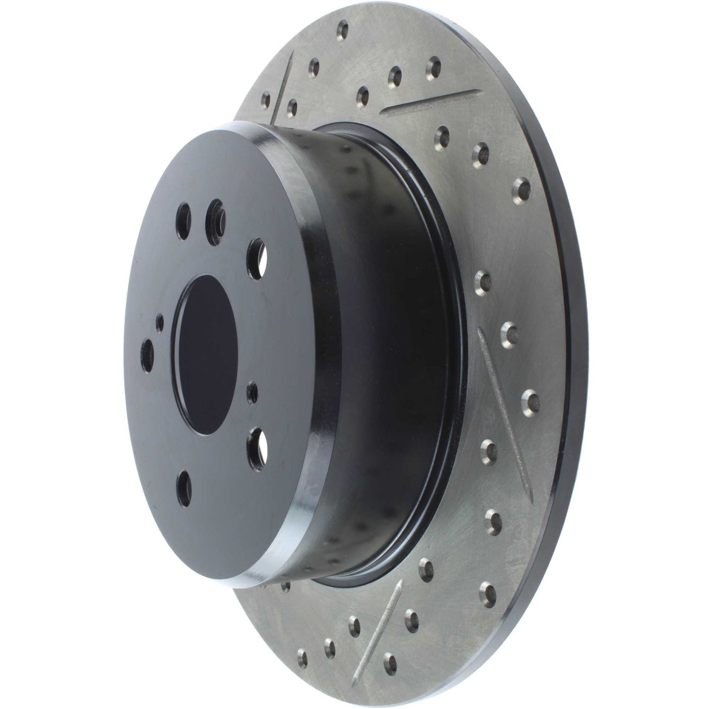 StopTech Sport Drilled/Slotted Brake Rotor; Rear Right