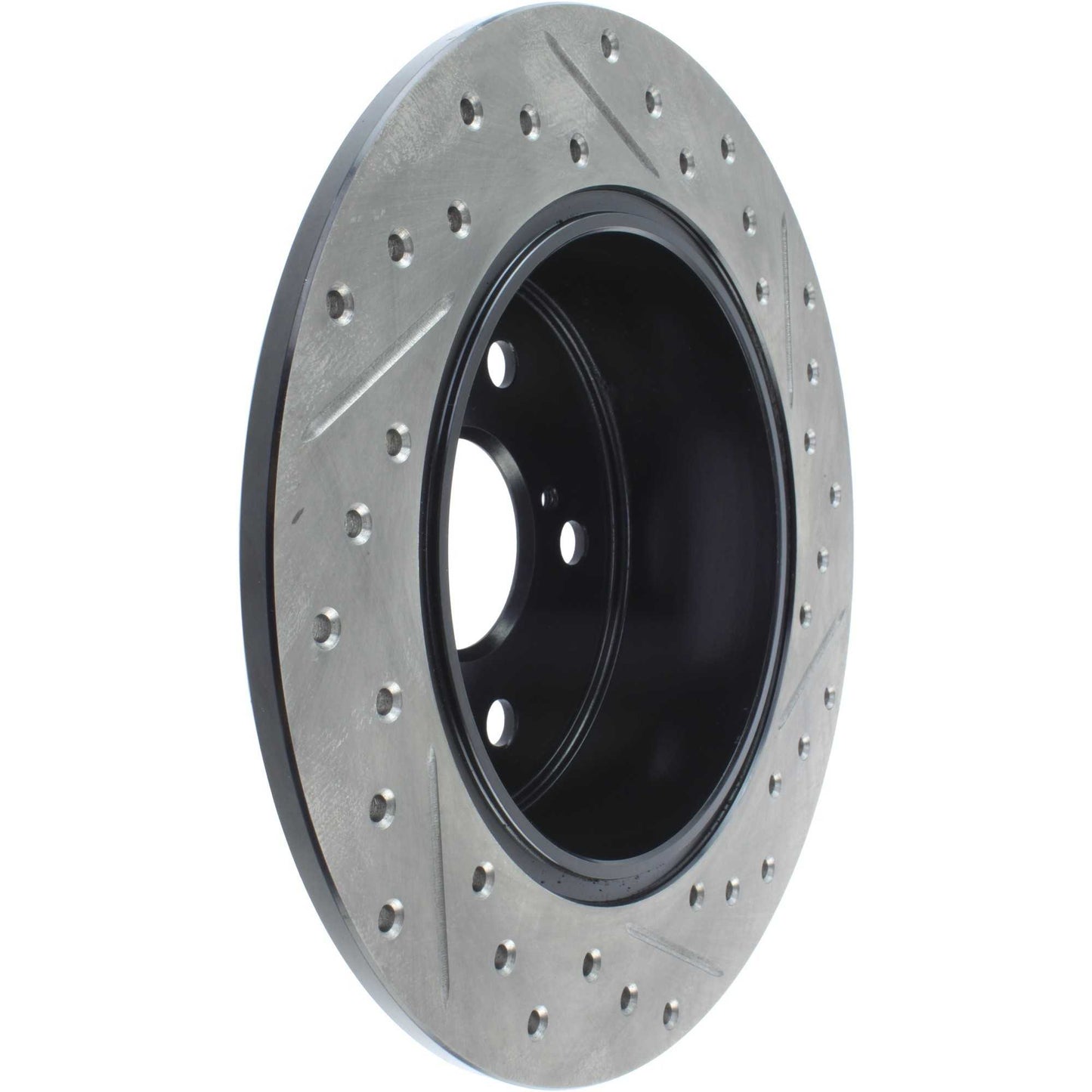 StopTech Sport Drilled/Slotted Brake Rotor; Rear Right
