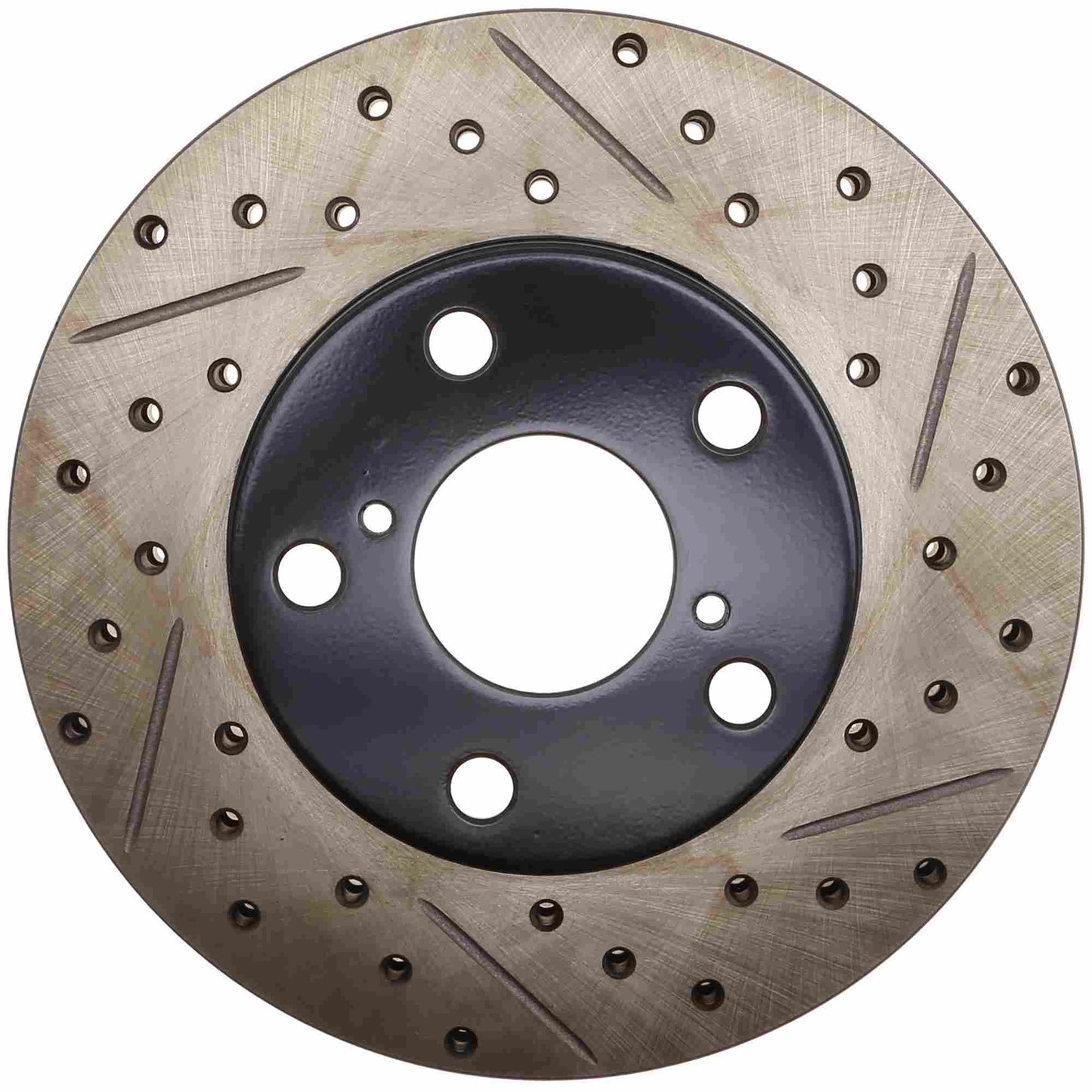 StopTech Slotted & Drilled Sport Brake Rotor 127.44081L