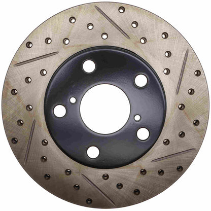 StopTech Slotted & Drilled Sport Brake Rotor 127.44081L