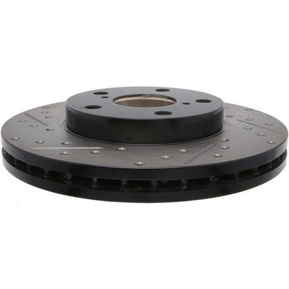 StopTech Slotted & Drilled Sport Brake Rotor 127.44081R