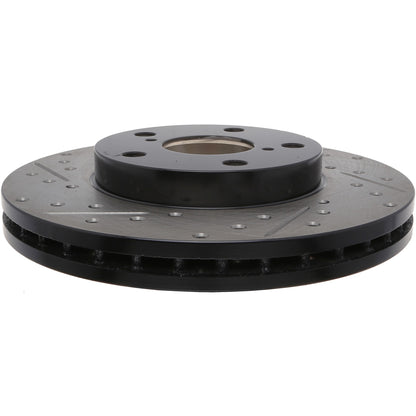 StopTech Slotted & Drilled Sport Brake Rotor 127.44081R