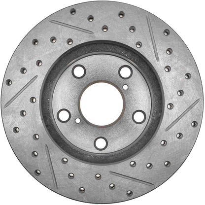 StopTech Slotted & Drilled Sport Brake Rotor 127.44081R