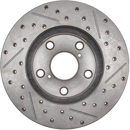 StopTech Slotted & Drilled Sport Brake Rotor 127.44081R