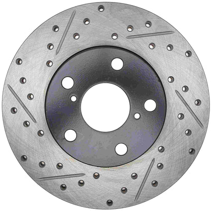 StopTech Slotted & Drilled Sport Brake Rotor 127.44081R
